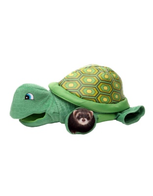 Marshall Pet Products Ferret Turtle Tunnel Toy Green 1ea/One Size