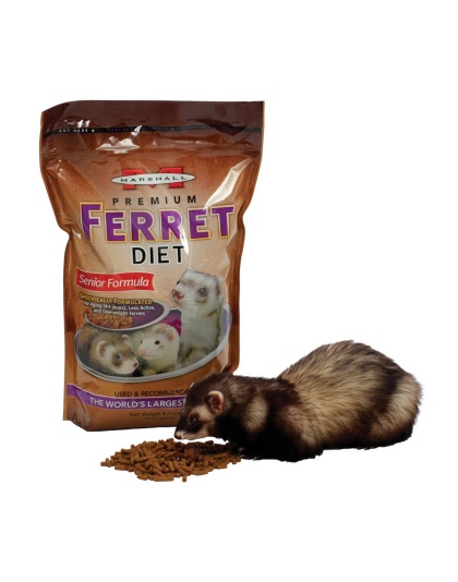 Marshall Pet Products Premium Ferret Diet Senior Formula Dry Food 1ea/4 lb