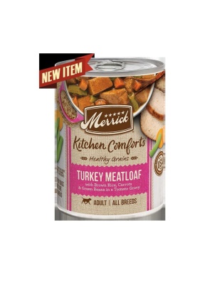 Merrick Dog Kitchen Comfort Turkey 12.7oz. (Case of 12)