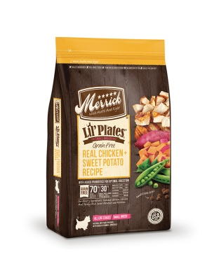 Merrick Lil Plates Grain Free Real Chicken And Sweet Potatoes Recipe 4 Lbs