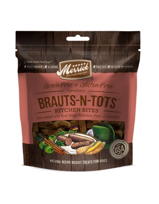 Merrick Kitchen Bites Brauts-N-Tots 9 oz.