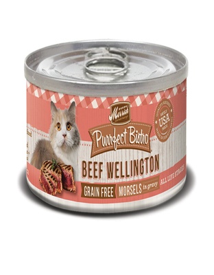 MERRICK CAT PURRFECT BISTRO GRAIN FREE BEEF WELLINGTON 5.5oz. (Case of 24)