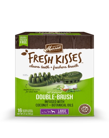 Merrick Fresh Kisses Coconut Oil For Large Dogs (70  Lbs) 30oz.