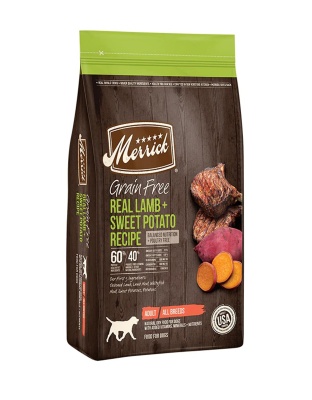 Merrick Dog Grain Free Lamb Sweet Potato 22Lb