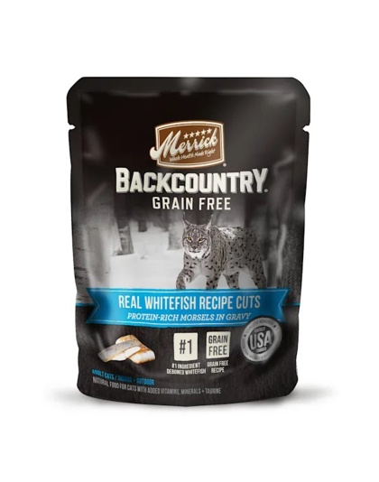 Merrick Cat Backcountry Real Whitefish 3oz. (Case of 24)