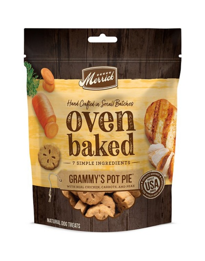 Merrick Dog Oven Baked Grammy Chicken Pot Pie 11oz. (Case Of 6)