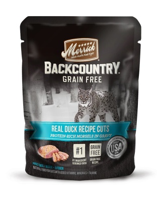 Merrick Cat Backcountry Real Duck 3oz. (Case of 24)