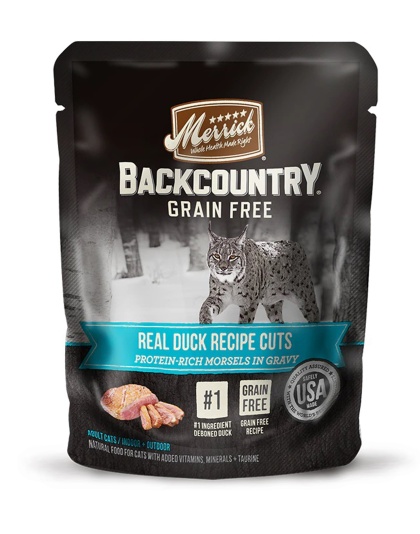 Merrick Cat Backcountry Real Duck 3oz. (Case of 24)