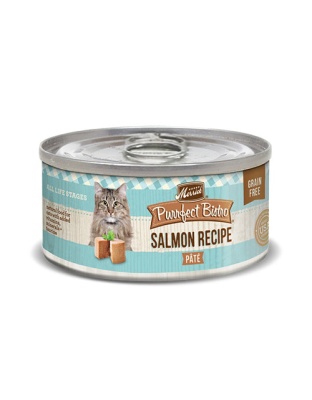 Merrick Cat Purrfect Bistro Salmon Pate 5.5oz. (Case of 24)