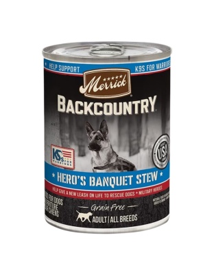 Merrick Dog Backcountry Hero Banquet 12.7oz. (Case of 12)