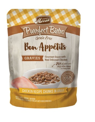 PURRFECT BISTRO CAT GRAIN FREE GRAVIES CHICKEN 3oz. (Case of 24)