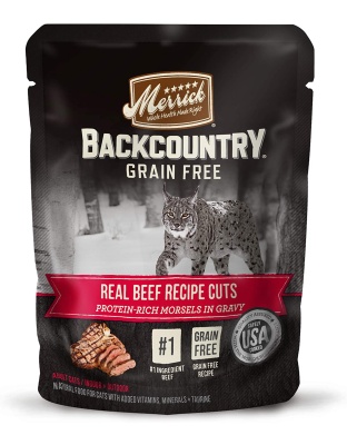 Merrick Cat Backcountry Real Beef 3oz. (Case of 24)