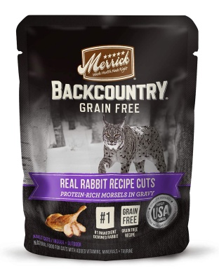 Merrick Cat Backcountry Real Rabbit 3oz. (Case of 24)
