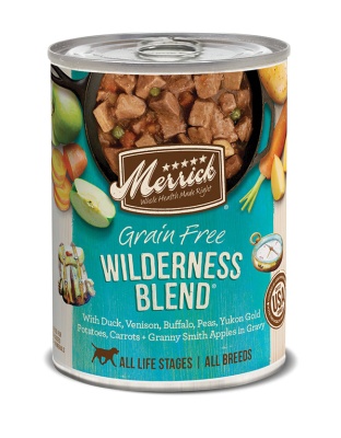 Merrick Dog Classic Wilderness Blend 12.7oz. (Case of 12)
