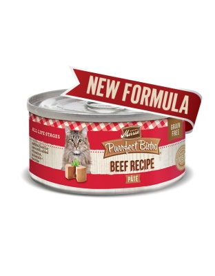 Merrick Cat Purrfet Bistro Beef Pate 3oz.(Case of 24)