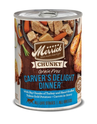 Merrick Dog Chunky Carvers Delite 12.7oz. (Case of 12)