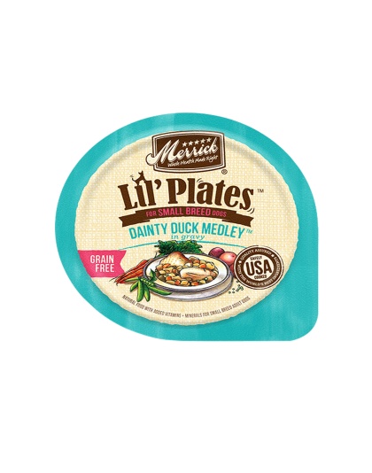 Merrick Lil Plates Grain Free Dainty Duck Medley Dog Food 3.5oz. (Case of 12)