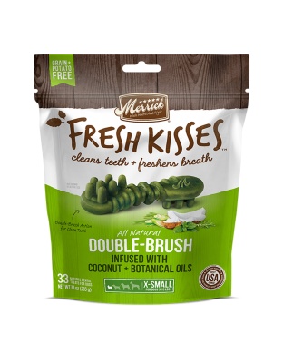 Merrick Fresh Kisses Coconut Oil For Extra Small Dogs (7-17 Lbs) 12oz.