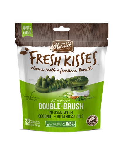 Merrick Fresh Kisses Coconut Oil For Extra Small Dogs (7-17 Lbs) 12oz.