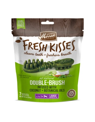Merrick Fresh Kisses Coconut Oil For Large Dogs (70  Lbs) 11.7oz.