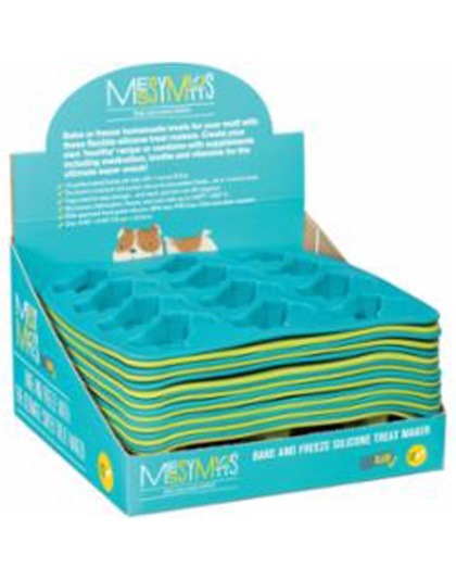Messy Mutts Dog Trat Making Mold Display 20 Piece