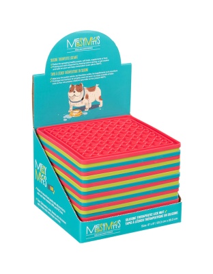 Messy Mutts Dog Lickin Mat 20Pc Center Display