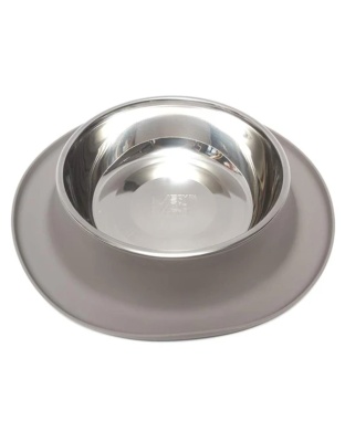 Messy Mutts Dog Feeder Grey 6 Cup