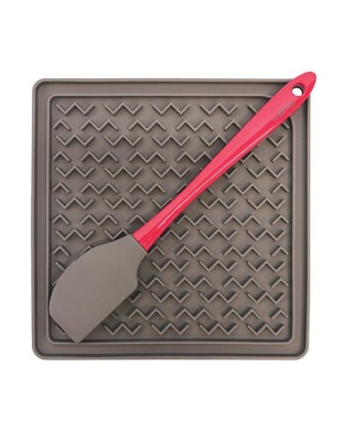 Messy Mutts Dog Interactive Feeder With Spatula