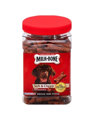 Milk-Bone Soft & Chewy Dog Treats Beef & Filet Mignon 1ea/25 oz