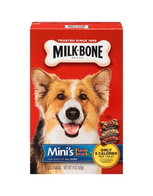 Milk-Bone Flavor Snacks Dog Treats 1ea/Mini, 15 oz