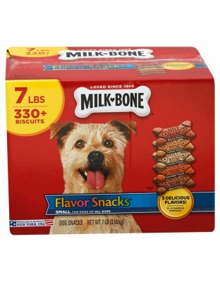 Milk-Bone Flavor Snacks Dog Treats 1ea/SM/MD, 7 lb