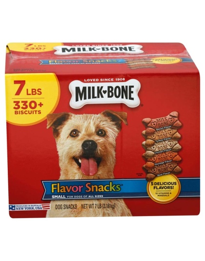 Milk-Bone Flavor Snacks Dog Treats 1ea/SM/MD, 7 lb