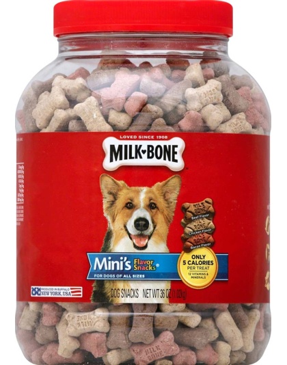 Milk-Bone Flavor Snacks Dog Treats 1ea/Mini, 36 oz