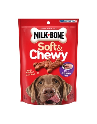 Milk-Bone Soft & Chewy Dog Treats Beef & Filet Mignon 1ea/5.6 oz