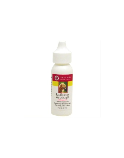Miracle Care Kwik Stop Styptic Gel For Dogs & Cats 1oz.