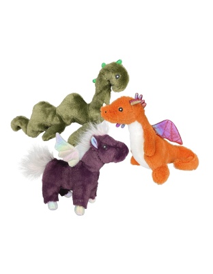 Multipet Pet Envy Mythical Creature Dog Toy 1ea/12 in