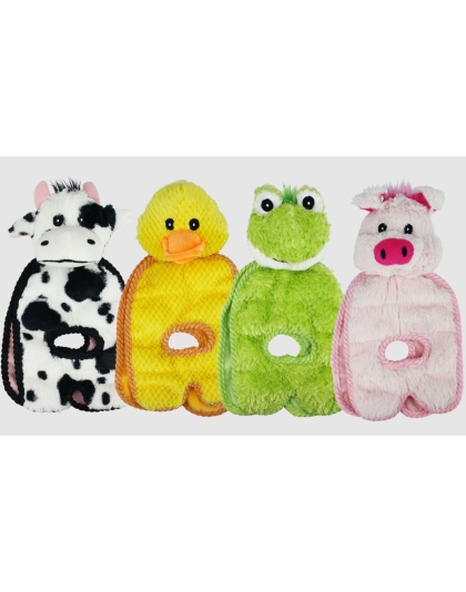 Multipet Squeaker Mat Tugs (Assorted) 14 Inch