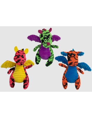 Multipet Dragon Dog Toy Assorted 1ea/5 in