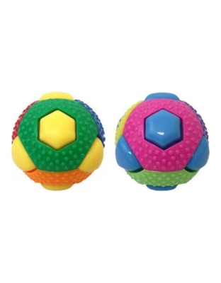 Multipet Theo TPR Ball Dog Toy Assorted 1ea/3 in