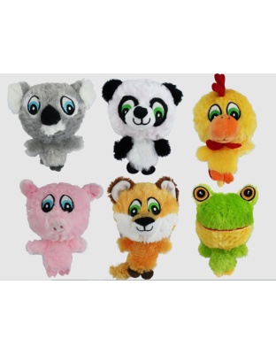 Multipet Knobby Noggins Assorted 1ea/4 in
