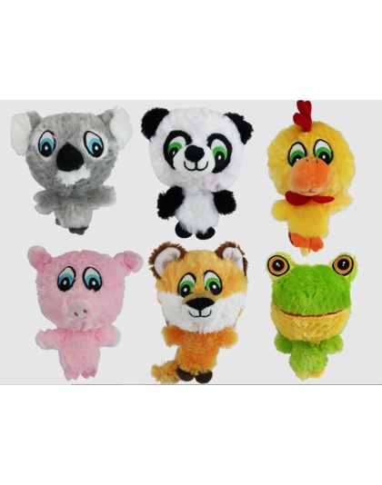 Multipet Knobby Noggins Assorted 1ea/4 in