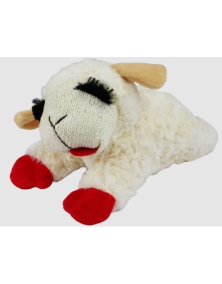 Multipet Lamb Chop Dog Toy 1ea/10 in
