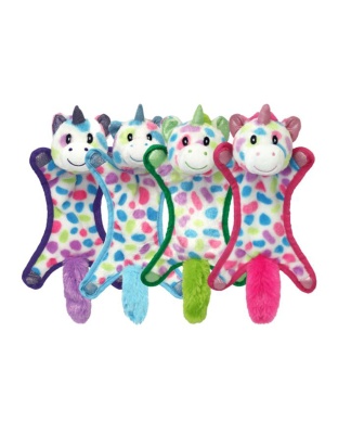Multipet Ball-Head Unicorn Puppy Toy Assorted 1ea/10 in