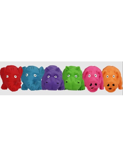 Multipet Latex Origami Pals Dog Toy Assorted 1ea/8 in