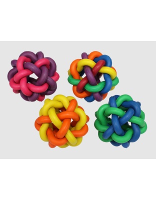 Multipet Nobbly Wobbly Dog Toy Assorted 1ea/MD, 3 in