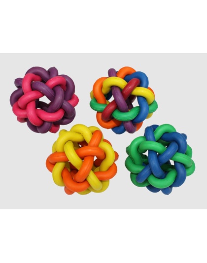 Multipet Nobbly Wobbly Dog Toy Assorted 1ea/MD, 3 in