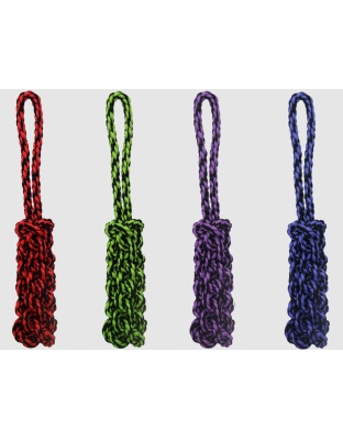 Multipet Nuts for Knots Rope Tug with Braid Assorted 1ea/16 in
