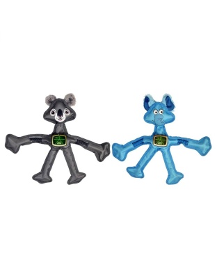 Multipet Pet Envy Skeleropes Dog Toy Assorted 1ea/15 in