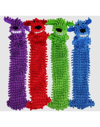 Multipet Loofa Floppy Dog Toy Light Weight Assorted 1ea/12 in