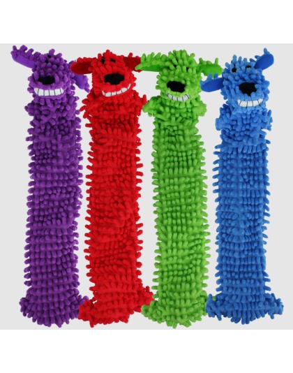 Multipet Loofa Floppy Dog Toy Light Weight Assorted 1ea/18 in
